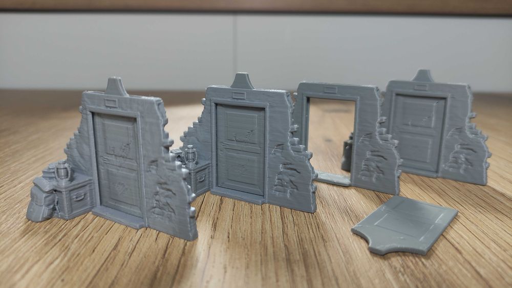 Posiadłość szaleństwa - druki 3D