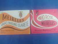 2 Rótulos de Vinho anos 70