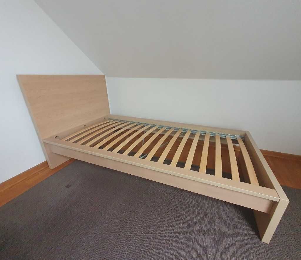 Łóżko IKEA Malm r.120x200cm, rama + stelaż  - dostawa gratis