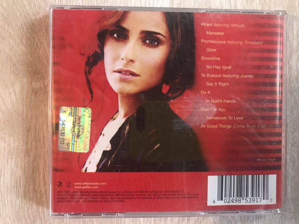 CD диск Nelly Furtado (ліцензійний)