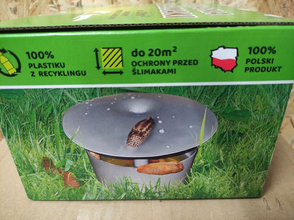 Pułapka na ślimaki, Nowa, slug off, Zielona