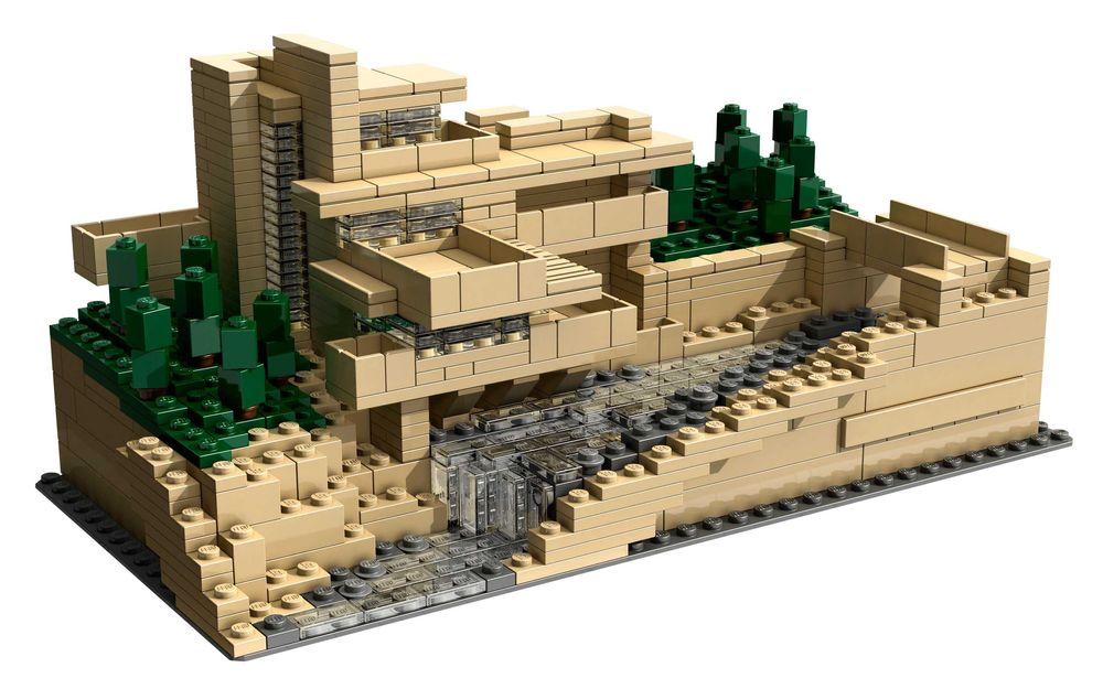 Lego Architecture 21005 Fallingwater e 21010 Robie House