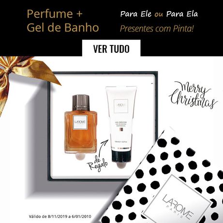 Pack Natalocio Perfume + Gel banho Perfumado LAROME