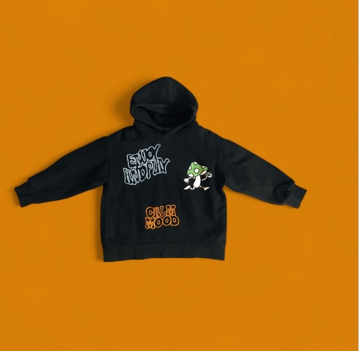 Тепла дитяча толстовка/худі для хлопчика (5-6 років, 116–122 см)