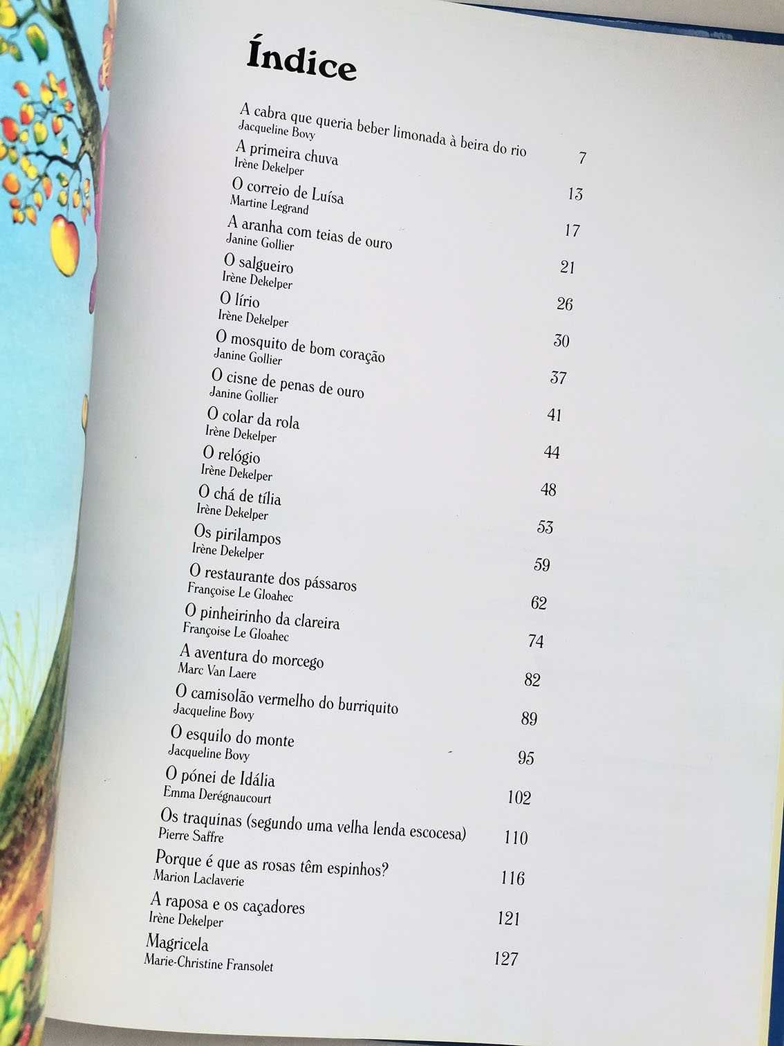 Livro "Histórias para ouvir antes de adormecer"