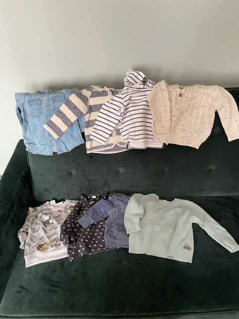 Ubrania chłopięce rozmiar 80-92 (zara,h&m,tommy hilfiger,smyk)