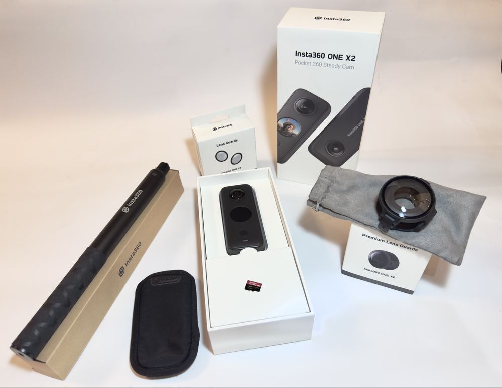 Insta360 ONE X2 MEGA zestaw + premium lens guard