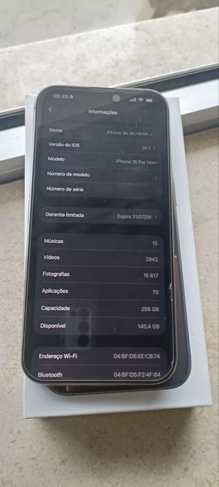 Iphone 16 pro max 256GB