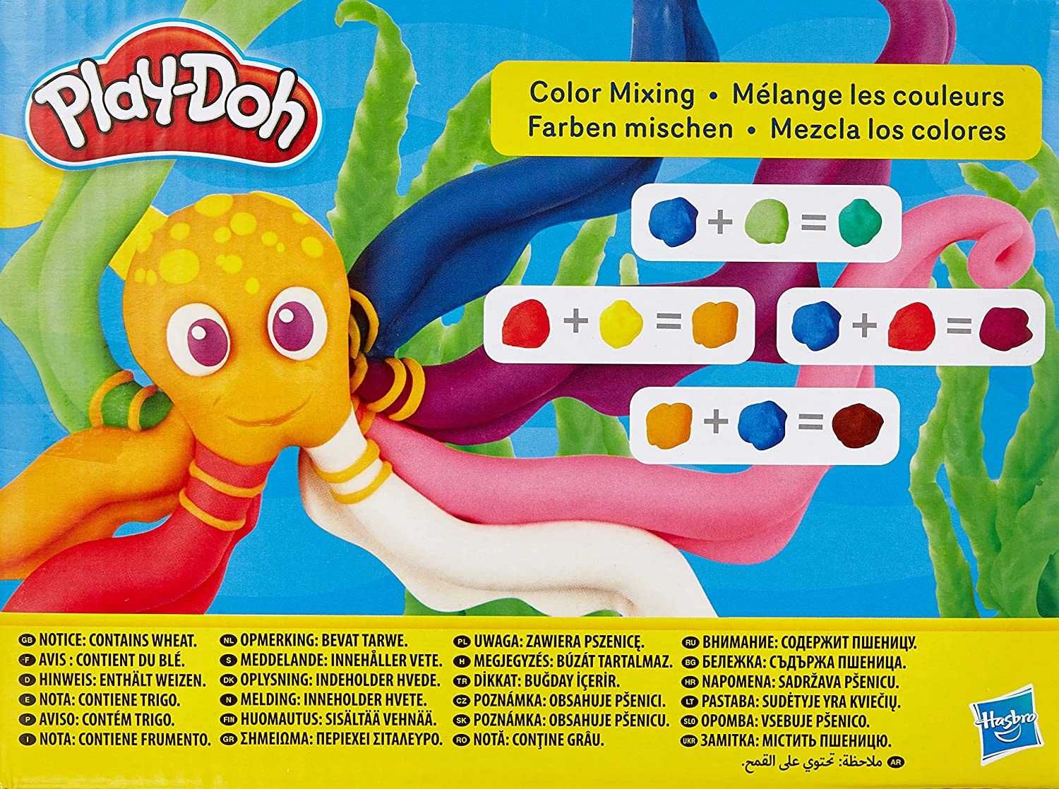 Набор для лепки из 8 баночек Play Doh, ‎E5044EU4