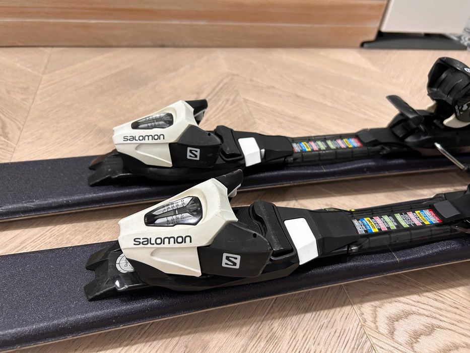 Narty Salomon 120 X race, dla młodego narciarza/ki, bardzo dobry stan