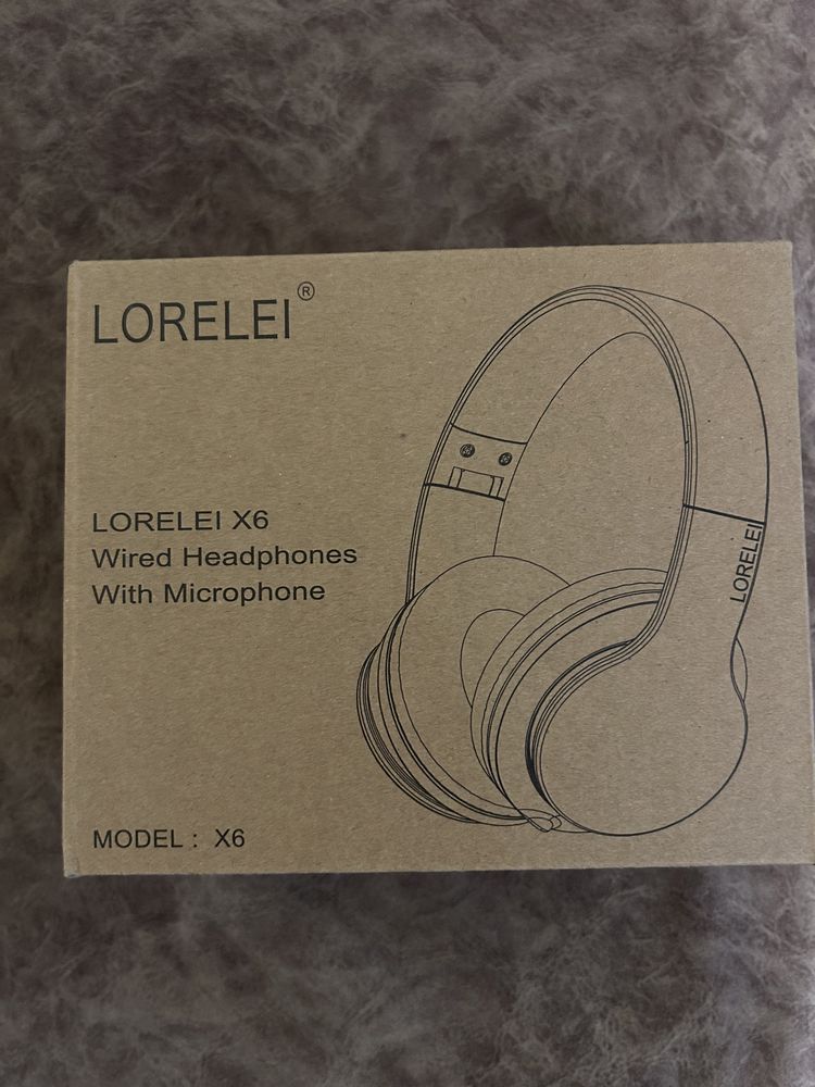 Навушники LORELEI X6 з мікрофоном