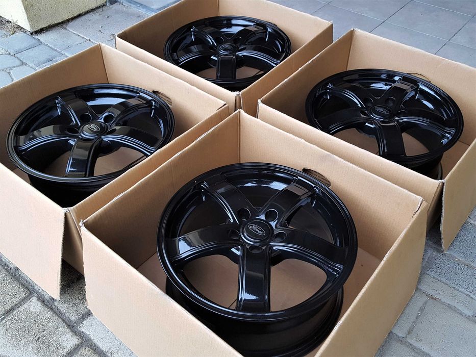 Alufelgi 16 5x108 Ford Mondeo C-Max S-Max Focus Kuga Edge Czarne  227#