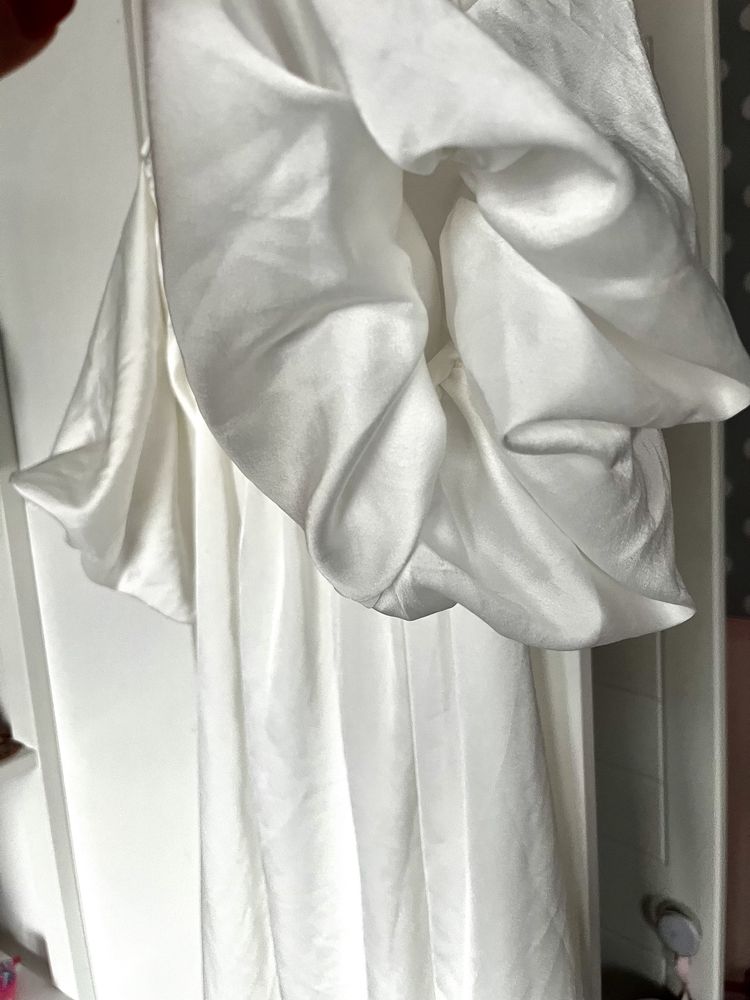 Sukienka biała _boho_zwiewna _uniersalny