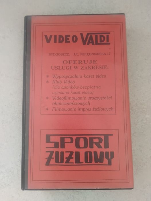 Kaseta VHS Lonigo Grand Prix challenge 1995r żużel