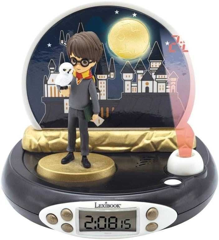 Harry Potter  Zegar z Budzik i Projektorem godziny na sufit