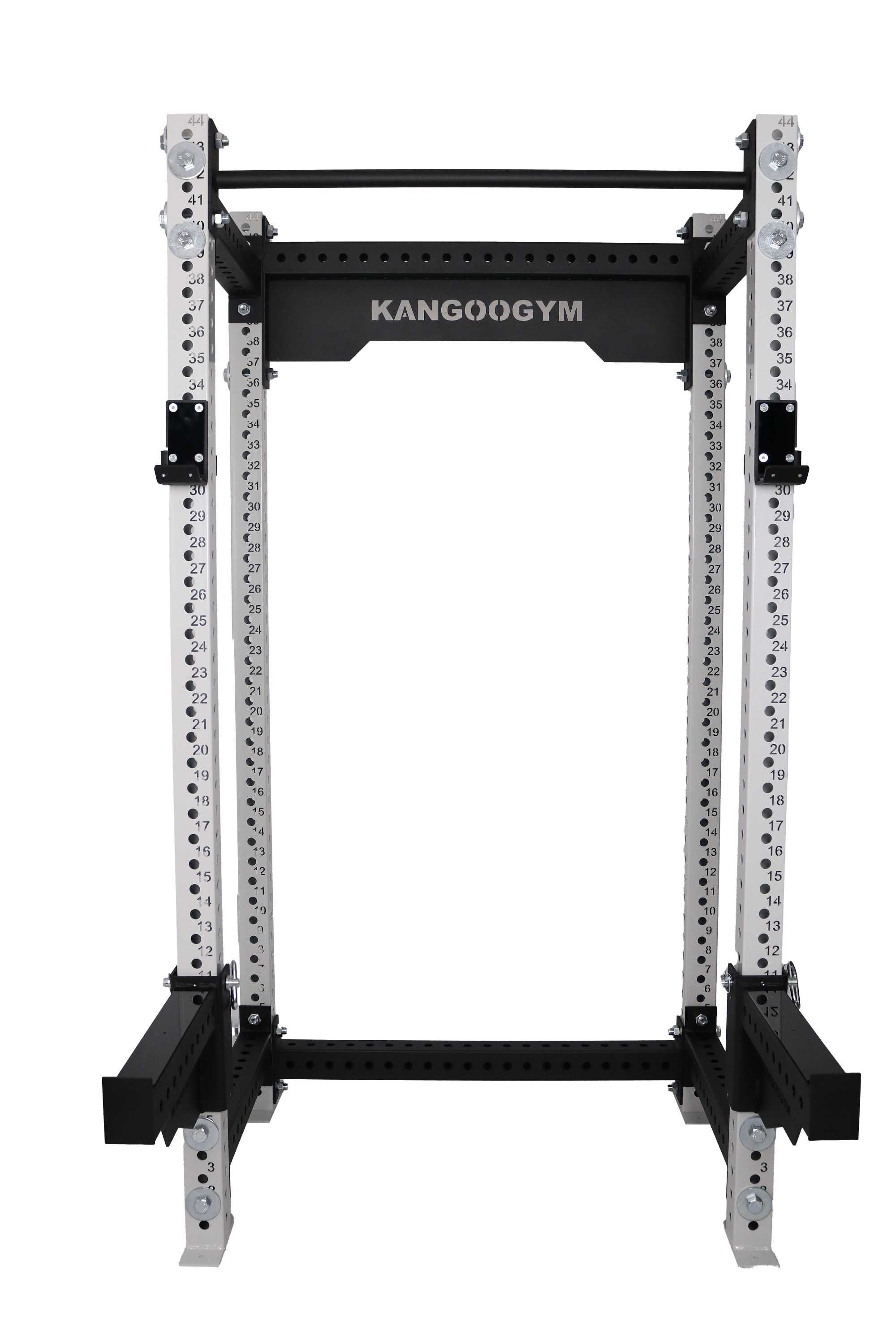 POWER RACK 80x80x3 + belki asekuracyjne + haki / siłownia / klatka