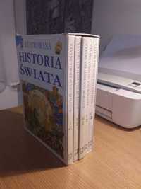 Album Ilustrowana  Historia Świata. 5 części. Stan bdb. Wydawn. Muza