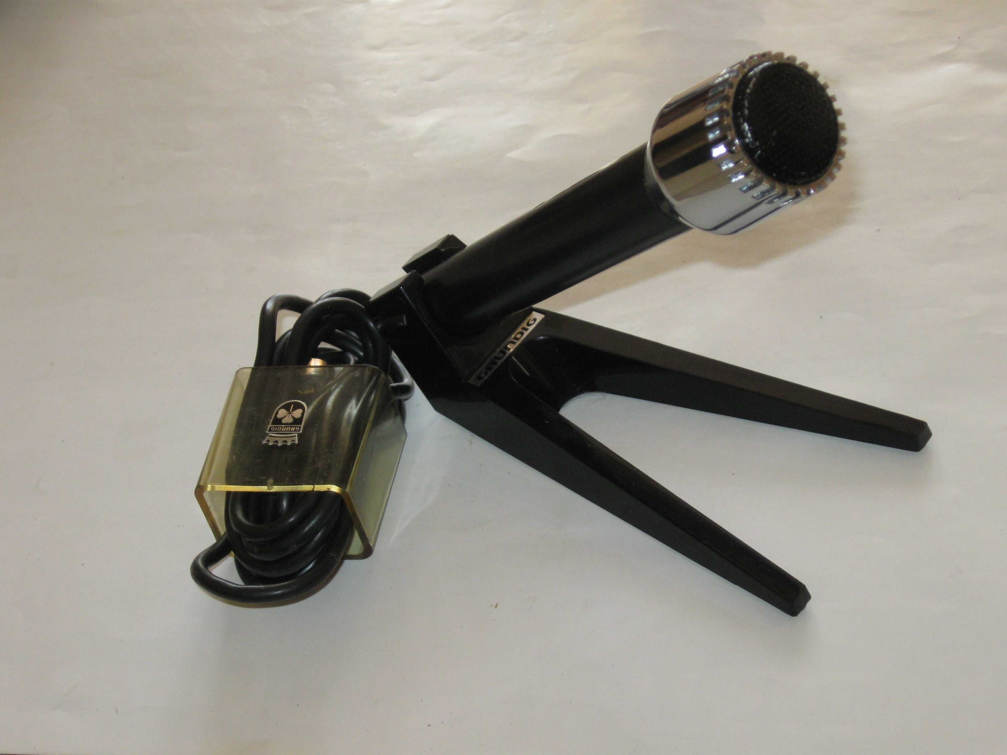 Микрофон dynamisches vintage sprecher mikrofon GRUNDIG GDM 313 Germany