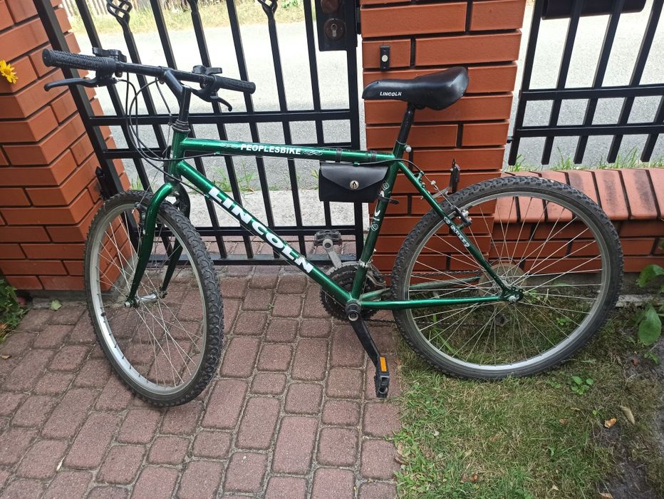 Rower Lincoln 26 cali butelkowa zieleń