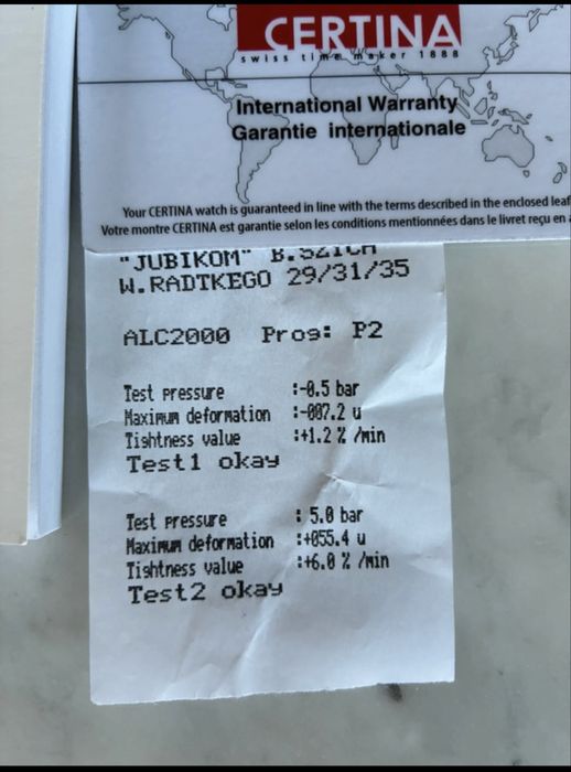 Certina zegarek damski Ds First Lady Ceramic