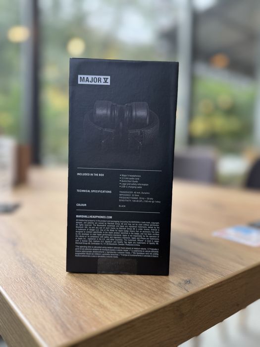 Оигінал !! Marshall Major 5 Бездротові навушниик