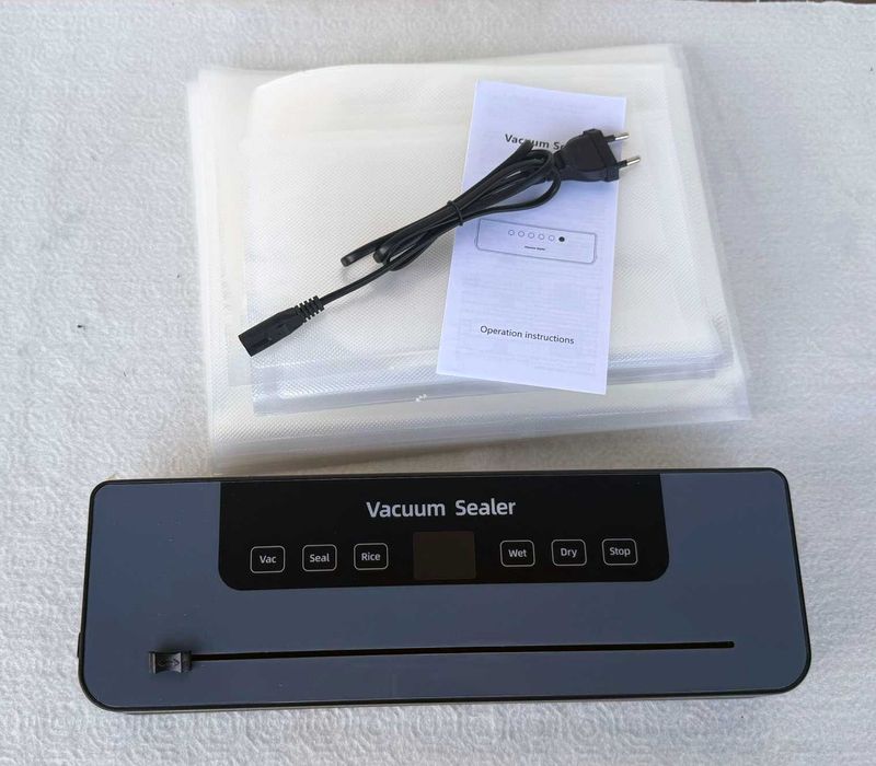 Máquina seladora de alimentos a vácuo