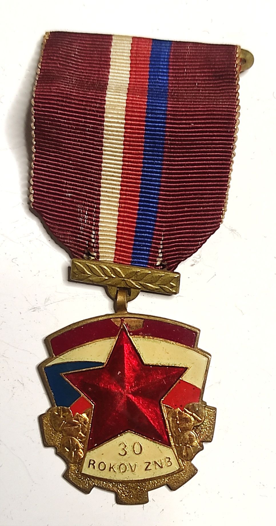 Odznaczenie 30 lat ZNB Czechosłowacja