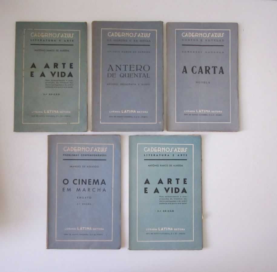 Cadernos AZUIS - Colecção de Cultura Viva
