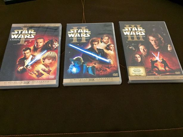 Trilogia Star Wars (DVD) edições de colecionador, 2 discos