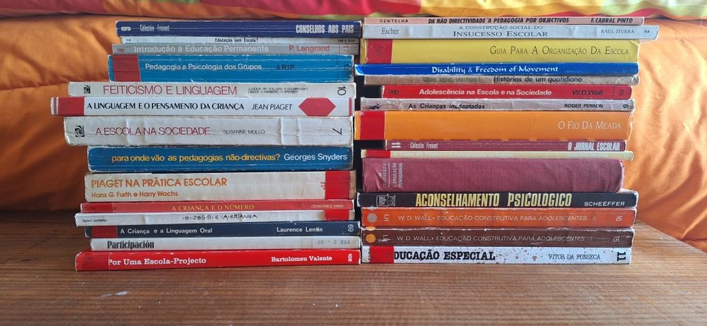 Livros area psicologia e educacao