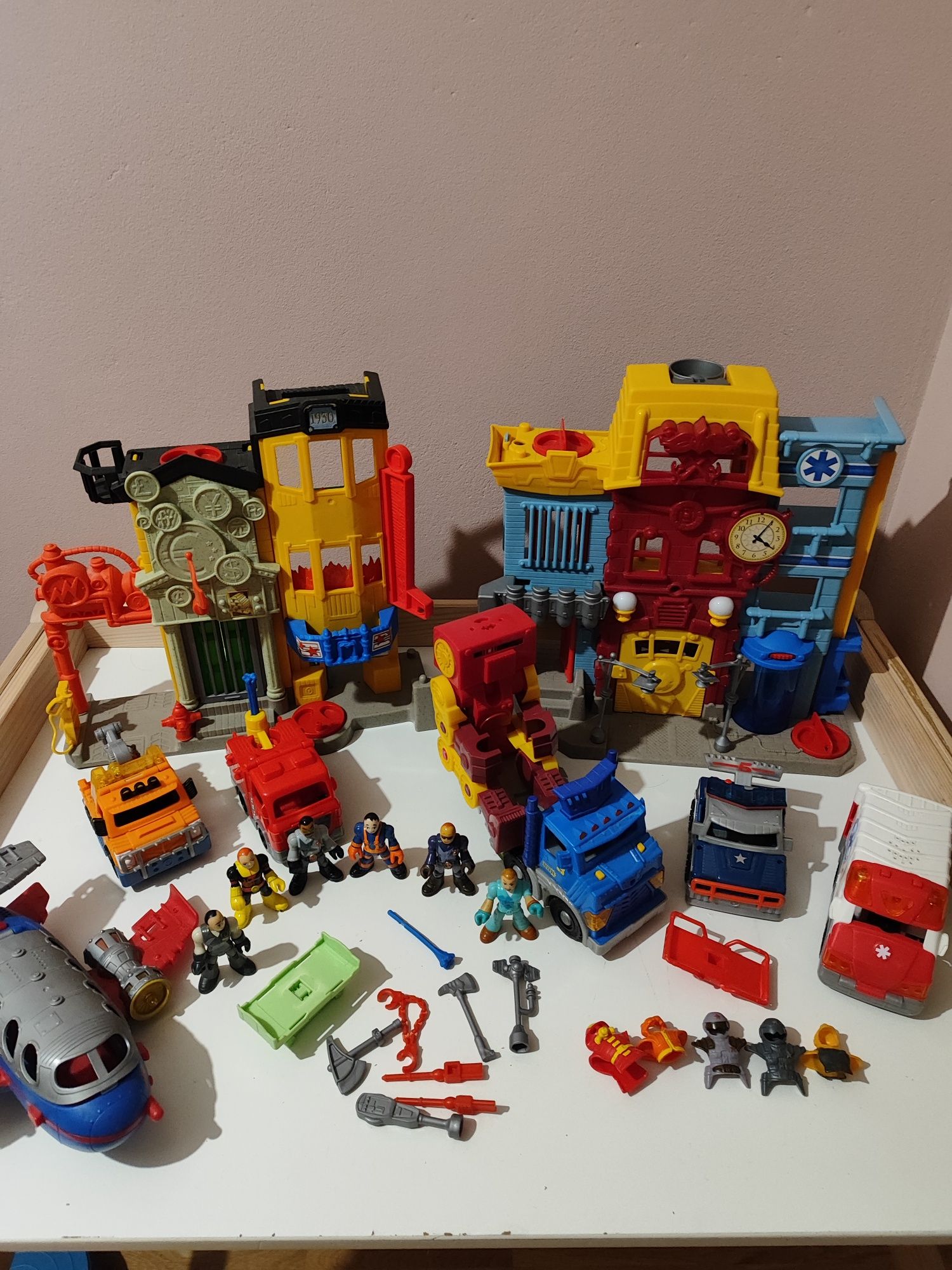 Fischer Price imaginext miejskie centrum zestaw interaktywny