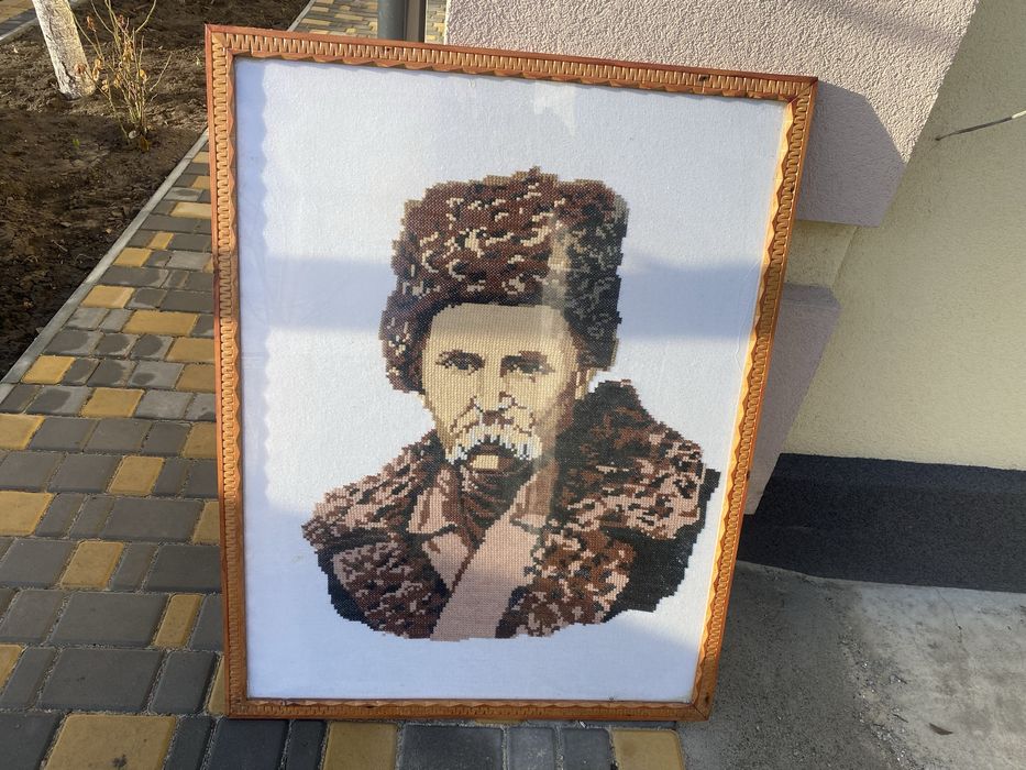 Продам вишиту картину ТГ Шевченка , ручної роботи