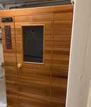 Sauna drewniana kabina grzewcza na podczerwień 1-2 os radio CIEMNA