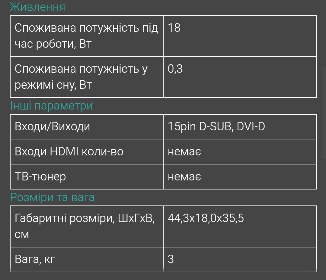Монітор 18,5" Samsung SyncMaster EX1920