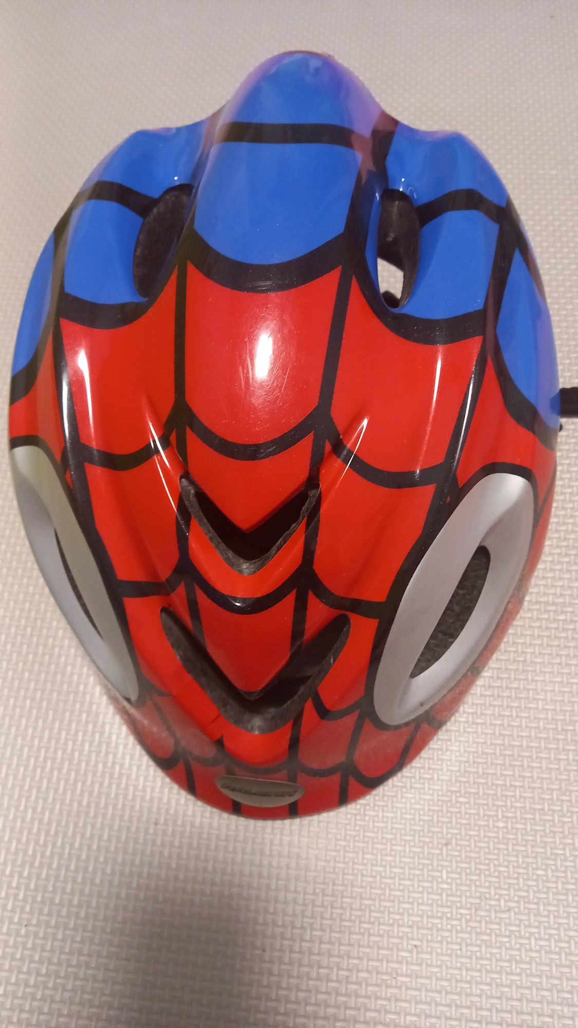 Kask rowerowy Spiderman