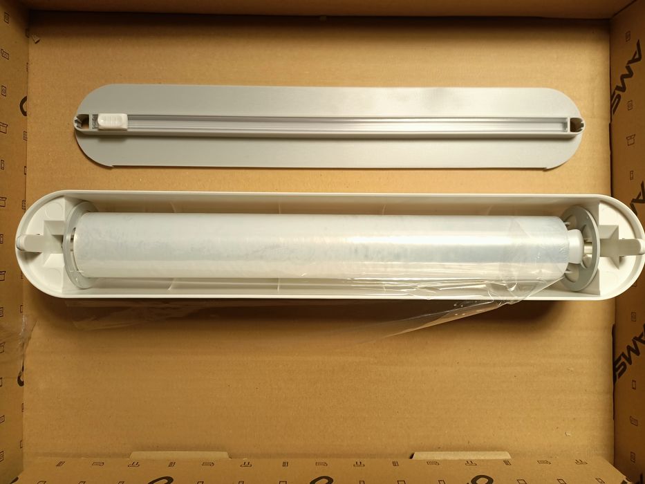 Dyspenser nóż do przecinania folii spożywczej | 29cm rolka w zestawie