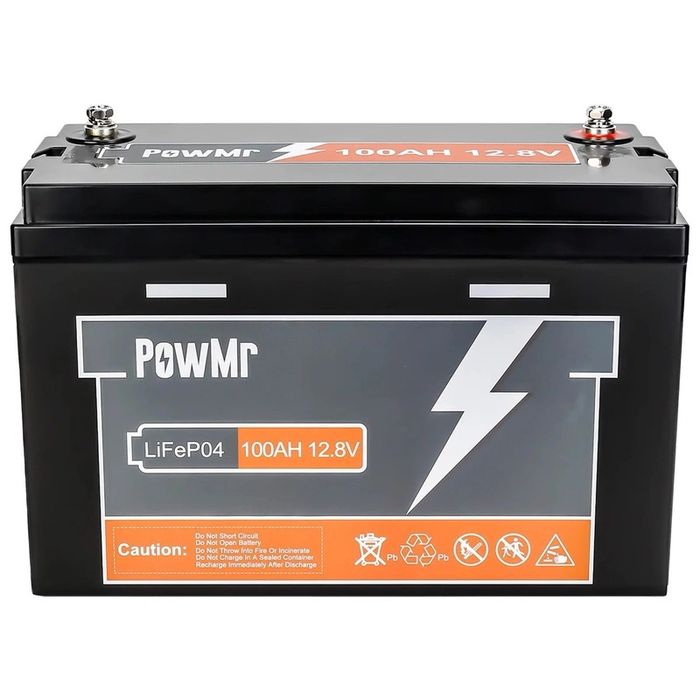 PowMr 12.8v 100Ah(1.28кВт) LiFePo4