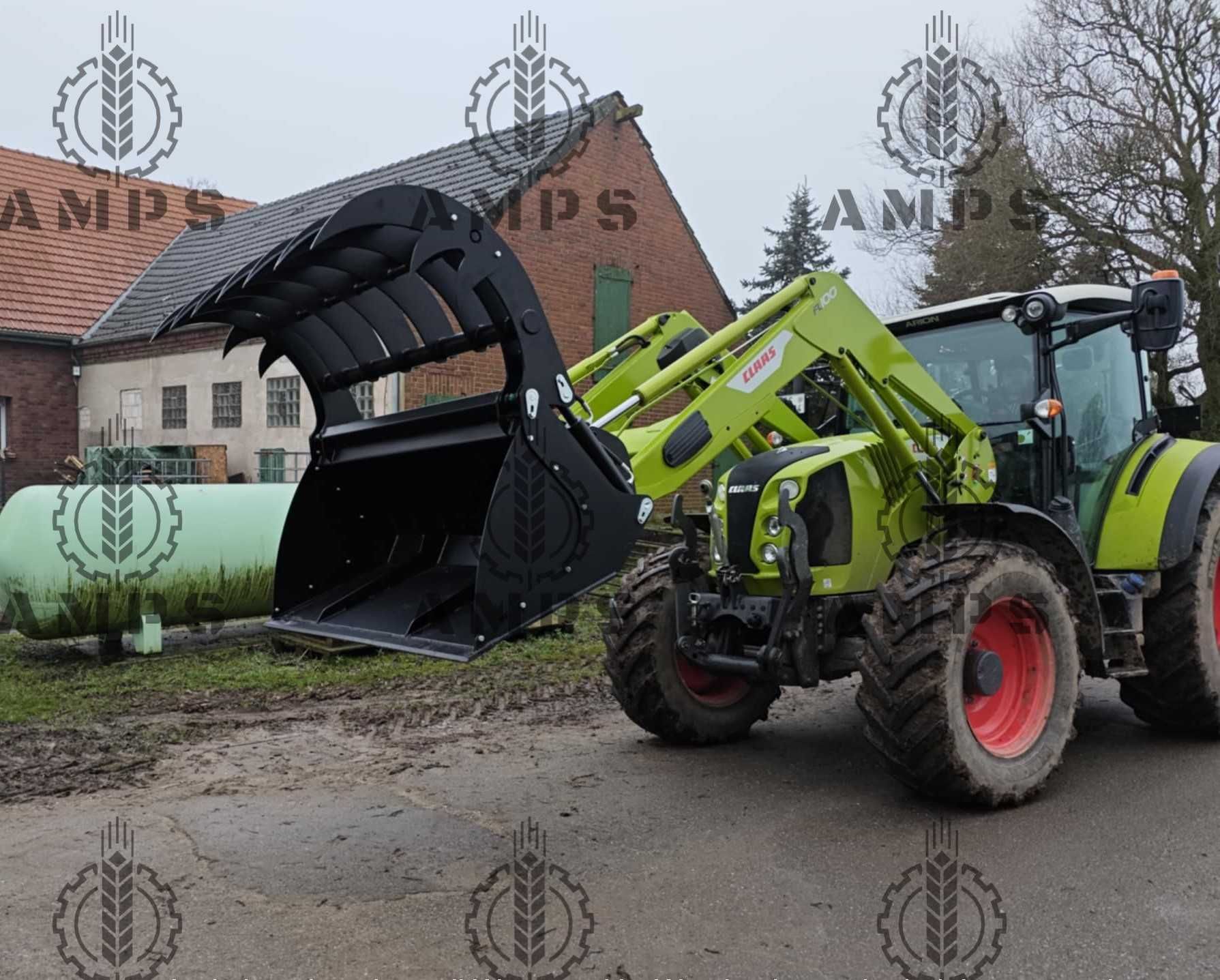 Łycho - Krokodyl Zęby Palone Atlas, Merlo, Manitou