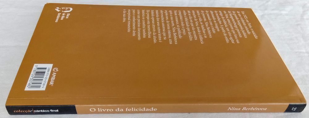 O Livro da Felicidade de Nina Berbérova [Portes Grátis]