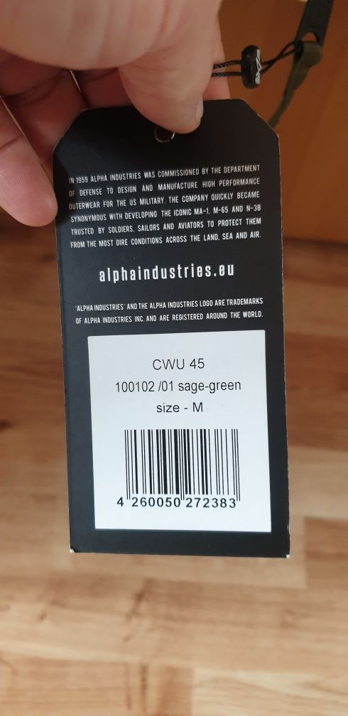 Alpha Industries CWU 45