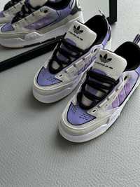 Кросівки Adidas ADI2000 білі фіолетові! Розмір 36-41