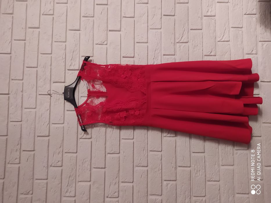 Sukienka studniówka wesele czerwona