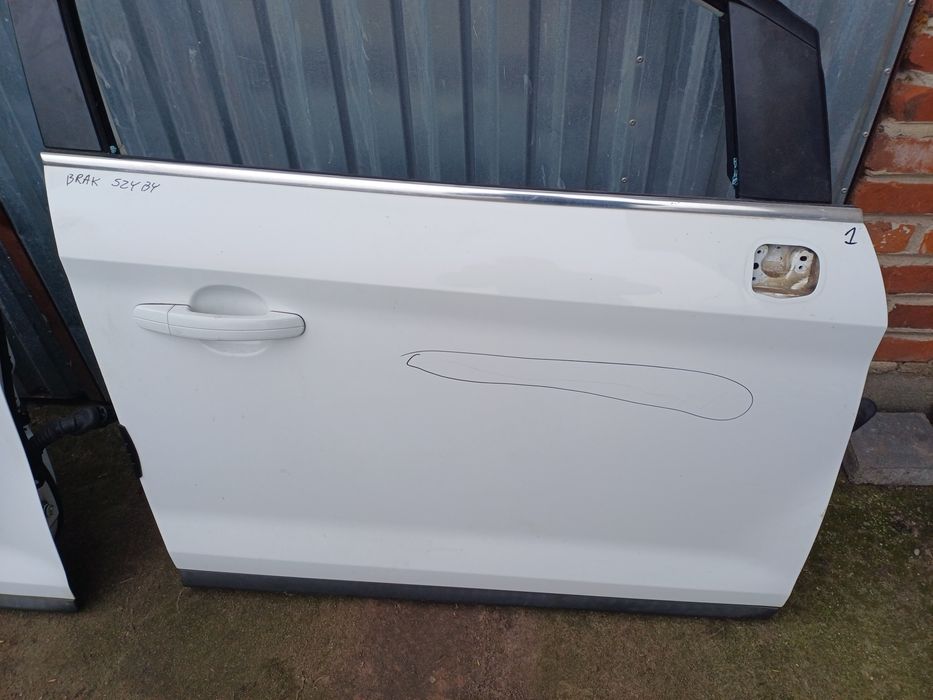 Drzwi prawy przód Ford Kuga Mk 1 kolor 58 biały