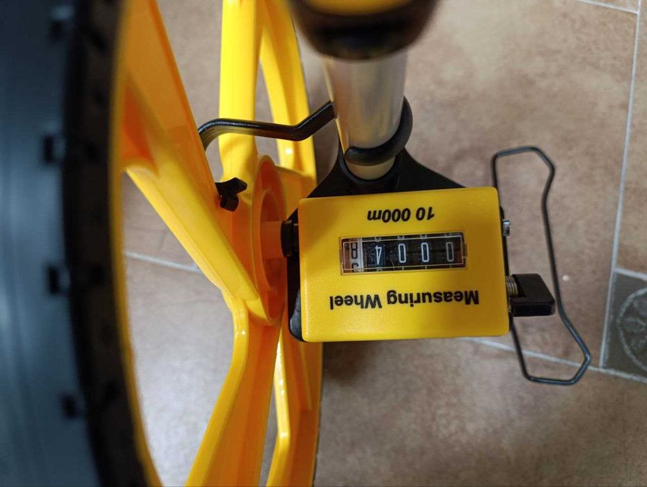 Курвіметр Мірне Дорожнє колесо Лічильник до 10000 метрів Міцний корпус