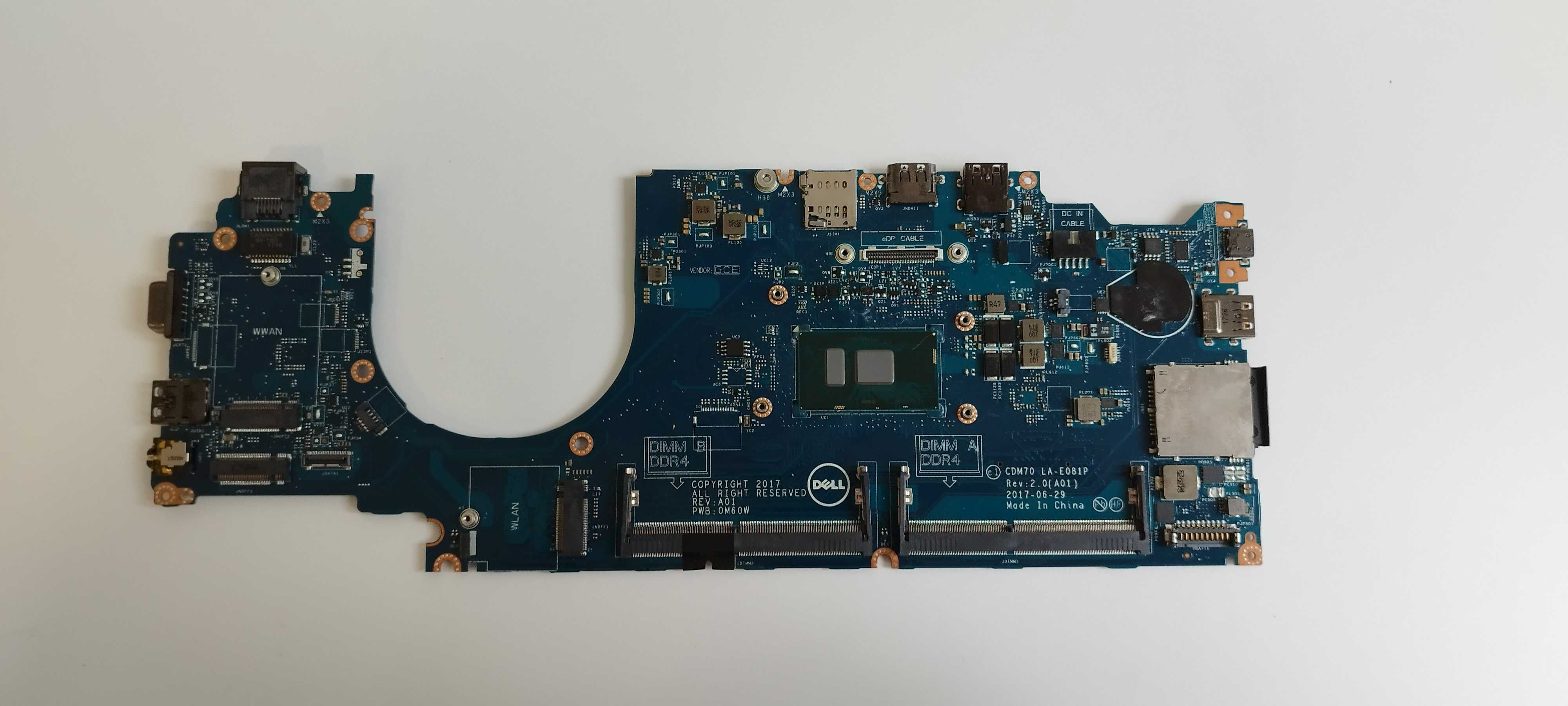 Płyta główna Dell Latitude 5480, LA-E081P