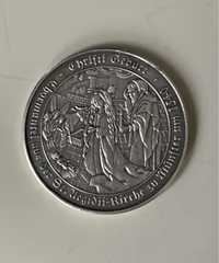 Srebrny niemiecki medal