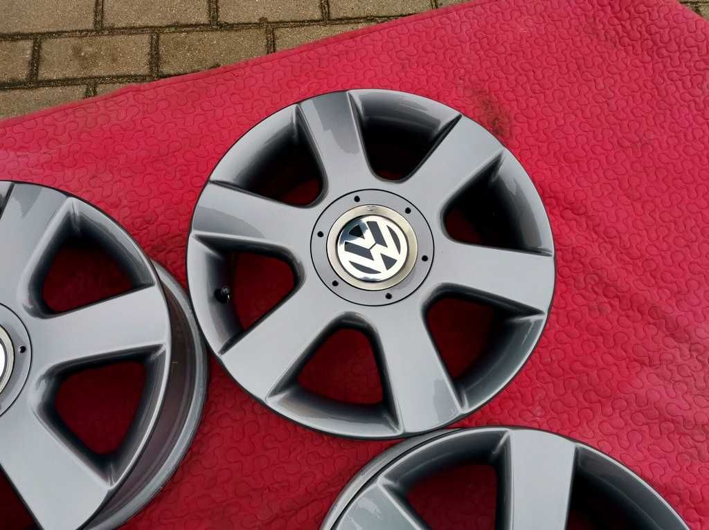 ALUFELGI 16' VW Golf Caddy Touran Passat Sharan Jetta 5x112 j.NOWE