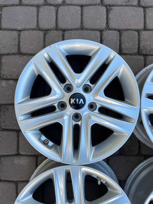 Oryginalne alufelgi Kia 5x114,3 16 cali CZUJNIKI Ceed Optima Carens