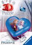 Puzzle 3D 60 elementów. Serce Kraina Lodu 2. Ravensburger
