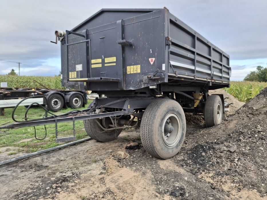 Przyczepa Kassbohrer 10t wywrotka nie IFA HL 8011 HW 6011
